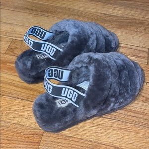 Grey Ugg slippers